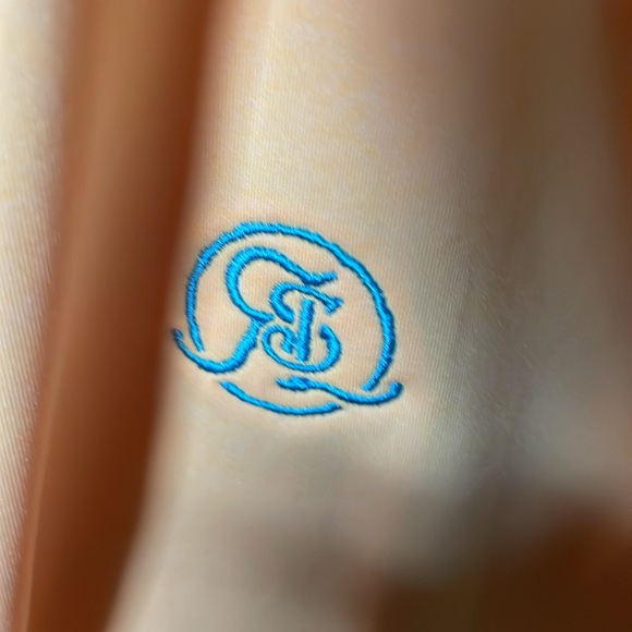 GOLF SHIRT XL brand new, peach, black and sky blue - Picture 5 of 9